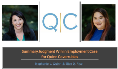 Summary Judgement Win in Employment Case